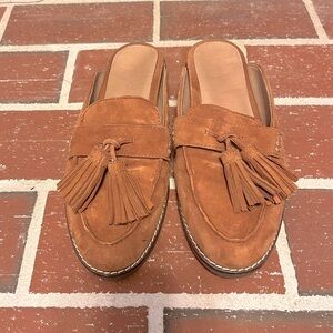 Vionic Brown Slip-on Slide Shoes size
7